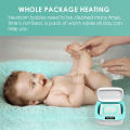 Calentador de toallitas húmedas para bebés eléctrico ABS con dispensador